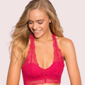 Dark Pink Lace Bralette for Everyday Glam