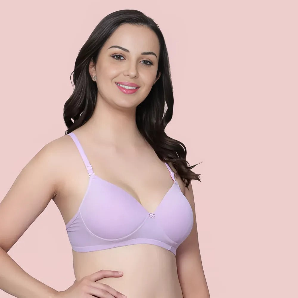 PureComfort Wire-Free Padded Bra Combo (Pack of 2)