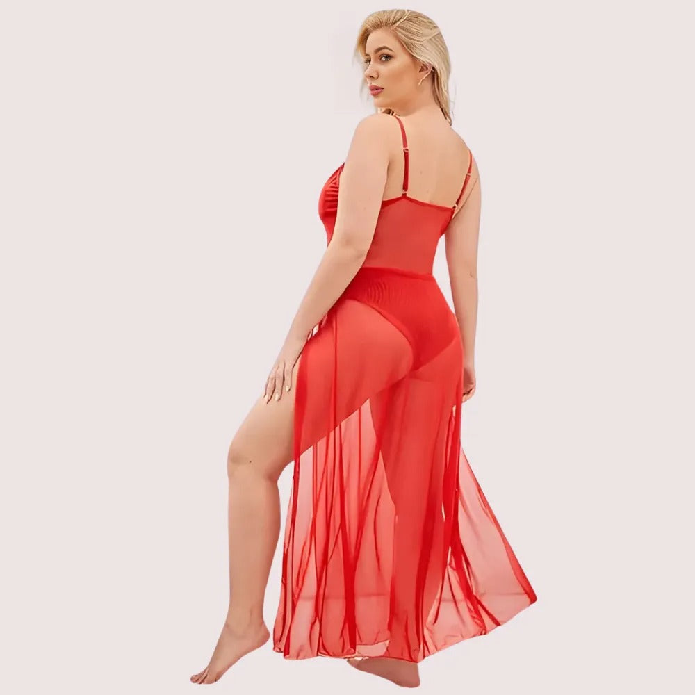 Soft Elegant Lace Nightgown for special moments
