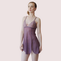 Velvet Moon Sheer Mesh Slip – Plus Size