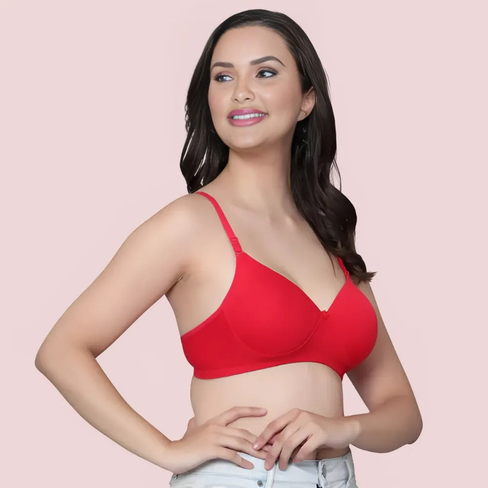 Cloud Soft Non-Wired Padded Bra Pack – (Pack of 4)
